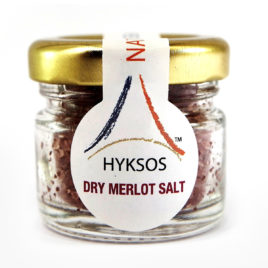 Hyksos Natural Dry Merlot Salt 35gr Jar